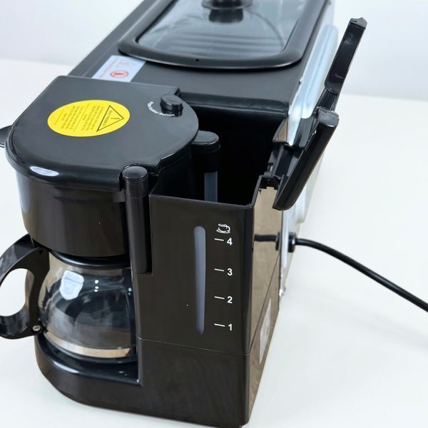 Машина для завтрака 3 в 1 Ackiliss ACL-5308B духовка, гриль, кофеварка