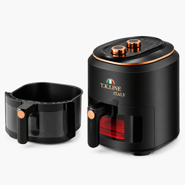 Аэрофритюрница механическая T.K.Line TK00268 8 л 3400 Вт с антипригарным покрытием
