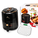 Аэрофритюрница механическая T.K.Line TK00268 8 л 3400 Вт с антипригарным покрытием