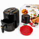 Аэрофритюрница механическая T.K.Line TK00268 8 л 3400 Вт с антипригарным покрытием