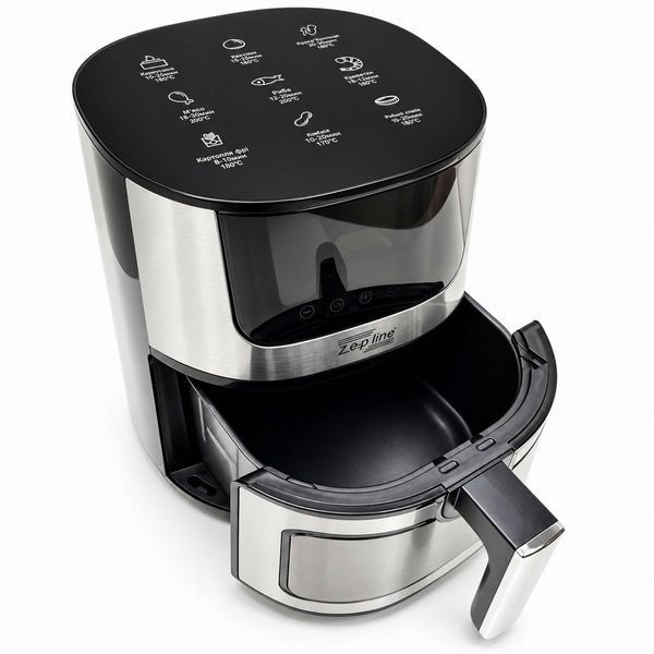 Friteuză electrică Zepline ZP-142 8 l 7 programe cu strat antiaderent