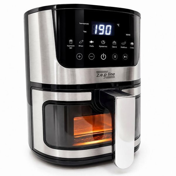 Friteuză electrică Zepline ZP-142 8 l 7 programe cu strat antiaderent